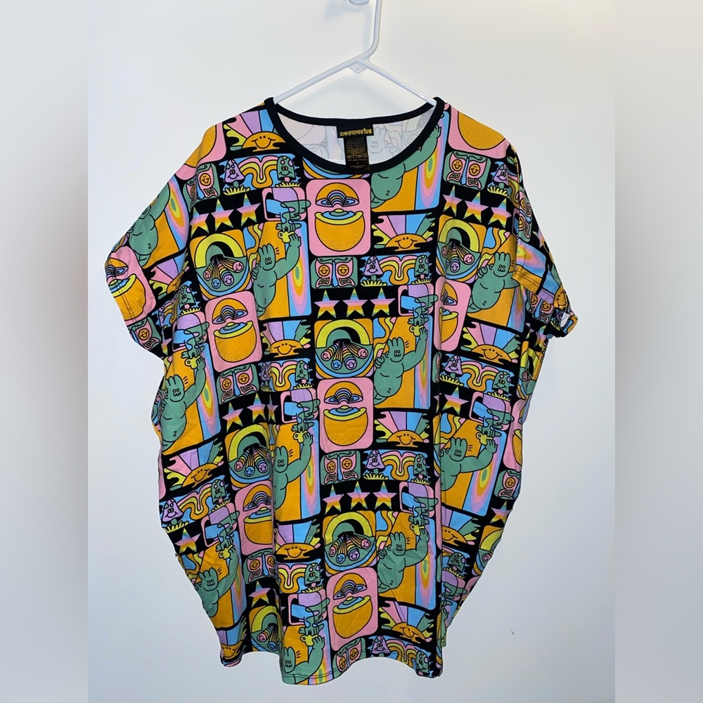 Nooworks Circle Dress in Dreyfus, size 1. Like new.